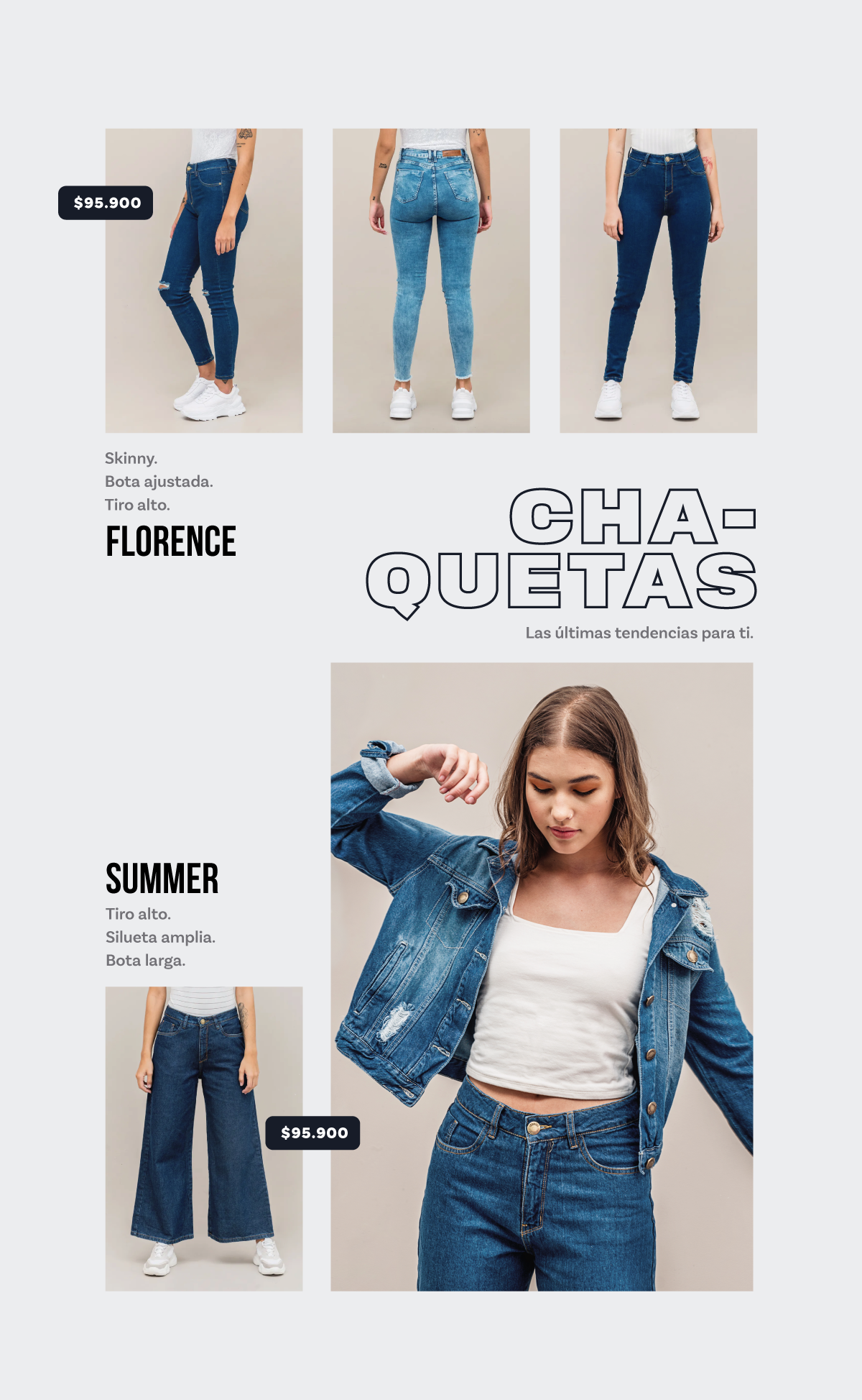 chaquetas, jeans, shorts y chsaquetas karibik