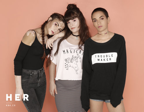 Modelos reales día de la mujer Karibik